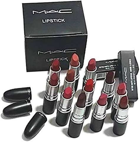 mac amazon lipstick|mac lipstick set of 24.